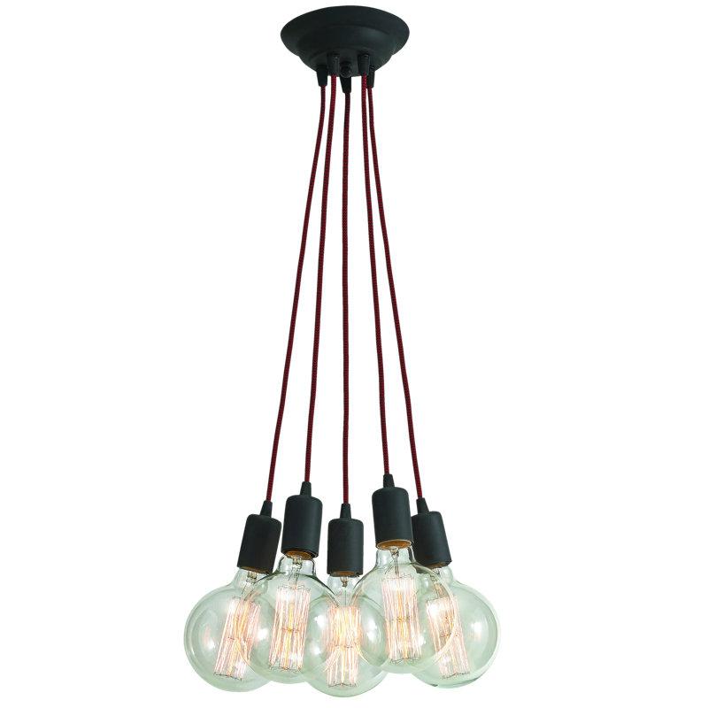 Wrought Studio Modern 5-Light Cluster Pendant & Reviews | Wayfair.co.uk